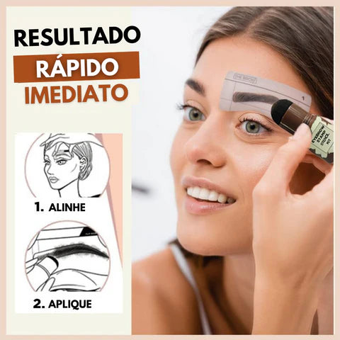 BrowLuxe - Kit Sobrancelhas de salão em minutos!